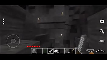 Mostrando o tamanho do meu buraco no minetest