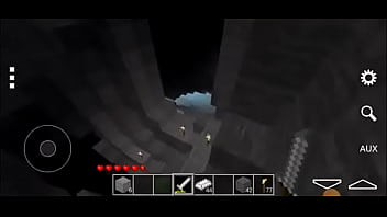 Mostrando o tamanho do meu buraco no minetest