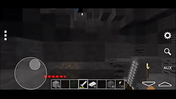 Mostrando o tamanho do meu buraco no minetest