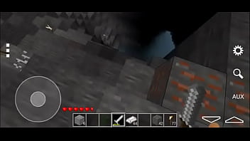 Mostrando o tamanho do meu buraco no minetest