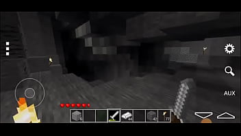 Mostrando o tamanho do meu buraco no minetest