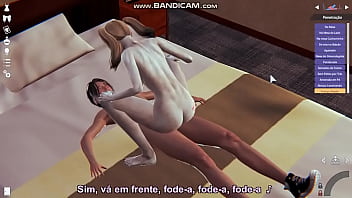 Comi a loirinha até ela cansar honey select 2