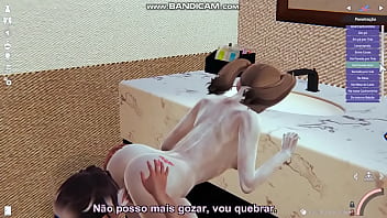 Comi a loirinha até ela cansar honey select 2