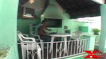 Dançarinas gostosas transando com músico conquistador