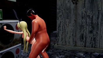 Shimakaze chan makes money in the back alleys