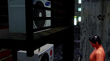 Shimakaze chan makes money in the back alleys