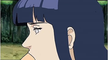 Naruto puts it in hinata's mouth