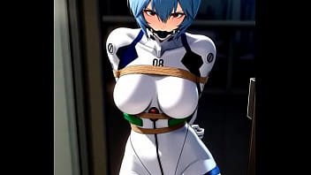 Rei Ayanami Try To Escape From Tight Bondage thumbnail