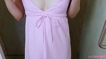 Shy asian model enjoys a sensual bath