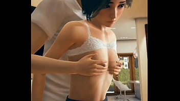 Amiga se deja tocar las tetas y lamer el coño