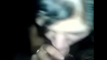 Blowjob by black hair and nice tits girl