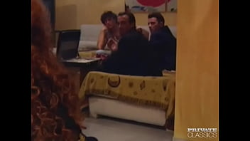 Kai nobel redhead on fire in a gangbang with double pussy Kai nobel redhead on fire in a gangbang with double pussy