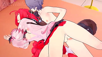 Ukinami yuzuha intense sex with wise in the bedroom zenless zone zero hentai