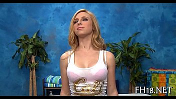 Legal age teenager massage clip