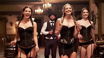 Western saloon ai interactive video