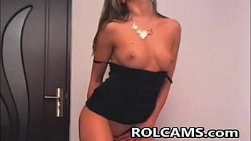 Hot chick dance and masturbate