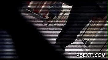 Playgirl with tiny tits copulates hard