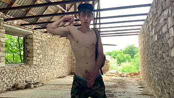 Risky Jerking Off In The Abandoned Build thumbnail