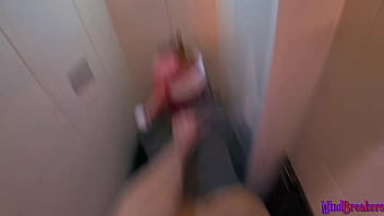 My dirty holiday fantasy to fuck a very hot sexy step sister in the toilet