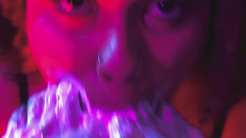 Whipped cream between their toes to lick away