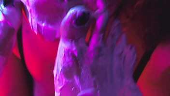 Whipped cream between their toes to lick away