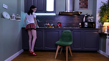 Watch me pleasure myself right before going to work