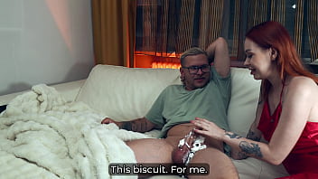 Step mom’s slutty birthday cream lick & fuck fest