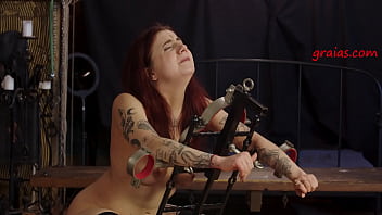 Strokes on her pale skin