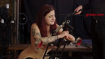 Strokes on her pale skin