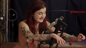 Strokes on her pale skin