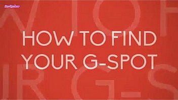 How to find your g spot