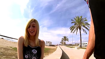 Jenny babie and stacey saran finish him off with a double bj after a screw