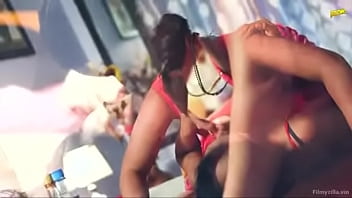 Whole family enjoying lust