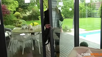 Brunette bombshell regina sparks savors dude's big veiny dick until climax gp1011