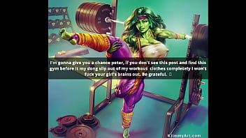 Mj meets futa she hulk