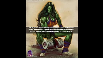 Mj meets futa she hulk