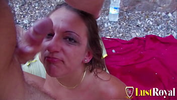 Lusty Busty Babe Taking Rough Anal Banging At The Beach thumbnail