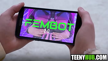 Neon cyberpussy model