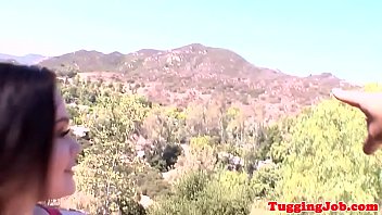 Real Teen Jerks Dick And Gets Jizzed On Tits thumbnail