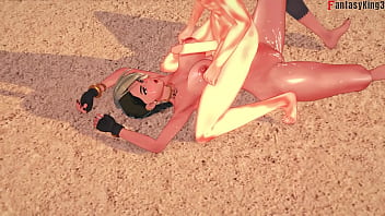 Loba bikini hard sex 2 apex legends full & pov on sheer & fantasyking3