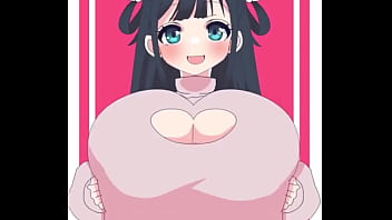 Ангел своей грудью делает вам массаж члена