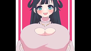 Ангел своей грудью делает вам массаж члена