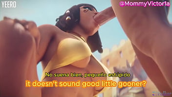 Dominación de mujer de overwatch