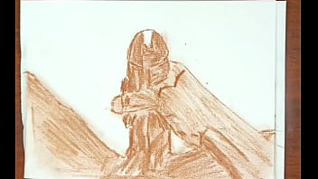 Bbc covered in a lot of cum from stroking