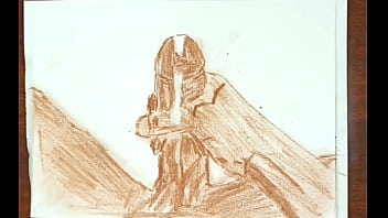 Bbc covered in a lot of cum from stroking