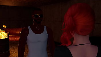 Fucked by black gang