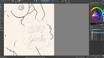 Busty black ladies speedpaint