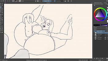 Busty black ladies speedpaint