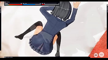 カスタムメイド3d2 jk制服メイドがご主人様にご奉仕