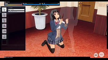 カスタムメイド3d2 jk制服メイドがご主人様にご奉仕